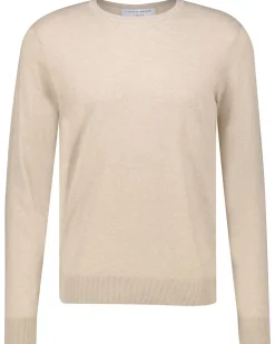 Herren Strickpullover aus Baumwolle-Leinenmix MICHAS