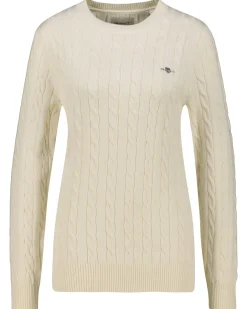 Herren Strickpullover aus Baumwolle COTTON CABLE C-NECK