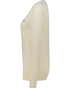 Herren Strickpullover aus Baumwolle COTTON CABLE C-NECK