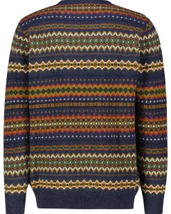 Herren Strickpullover CASE FAIR ISLE aus Lammwolle