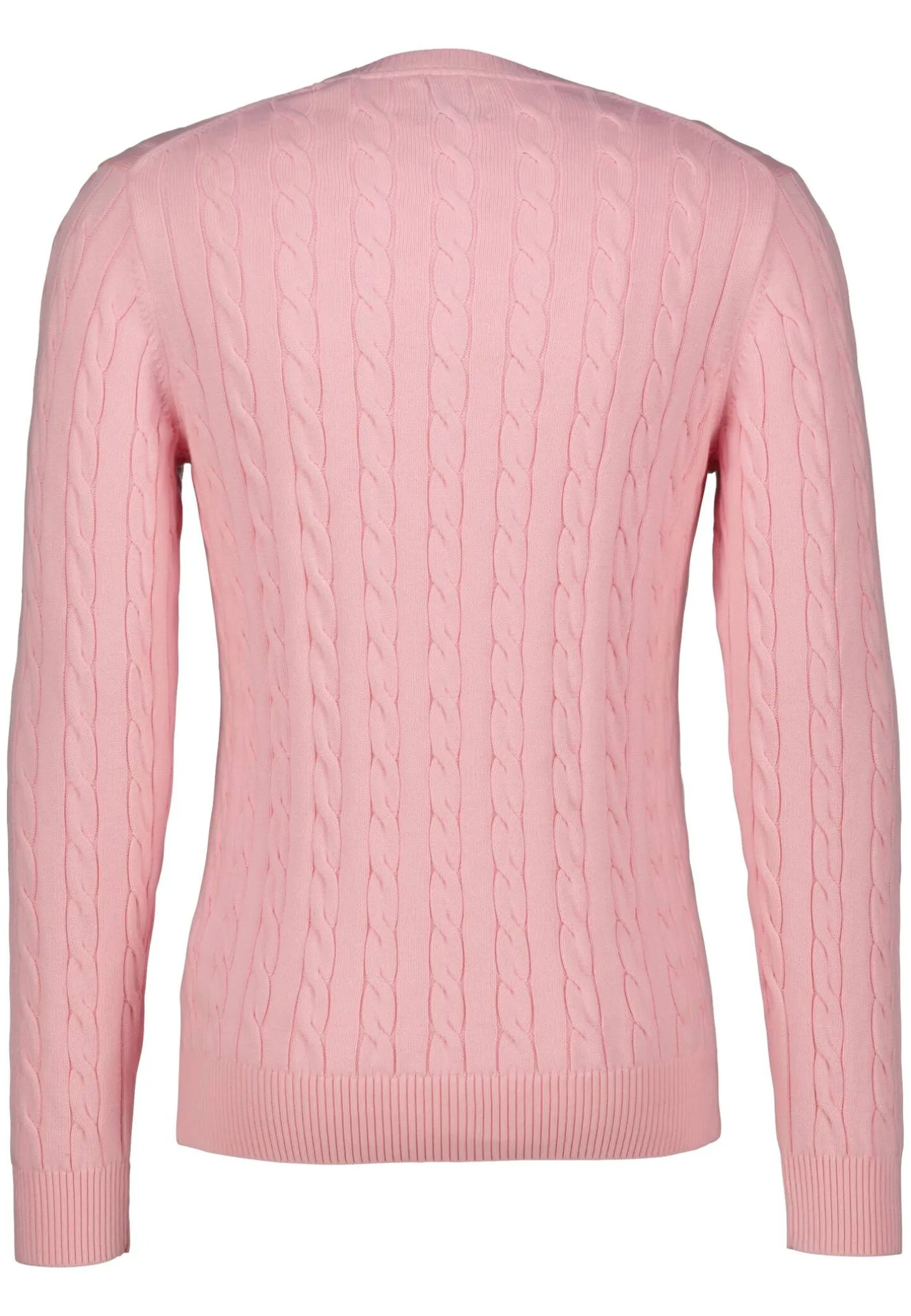 Herren Strickpullover COTTON CABLE C-NECK Regular Fit