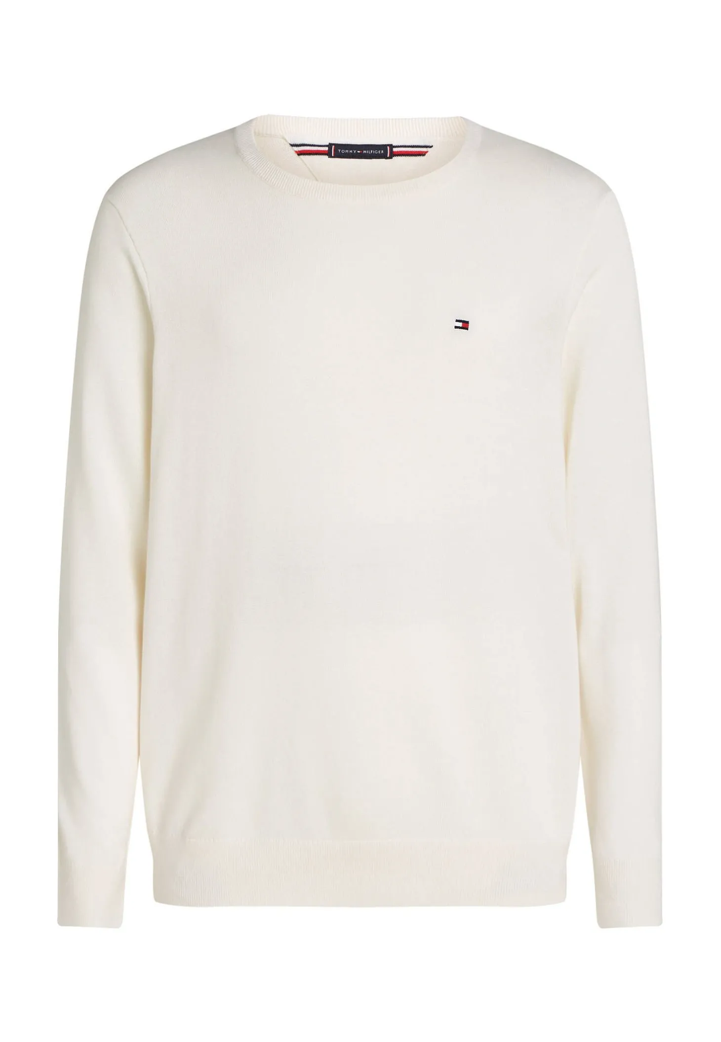 Herren Strickpullover ESSENTIAL COTTON CREW NECK