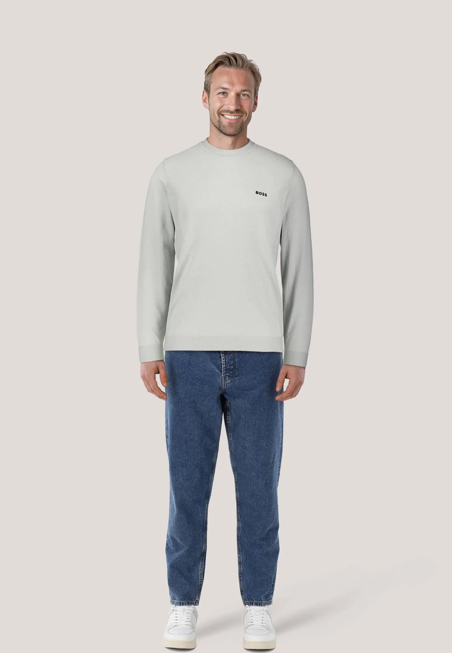 Herren Strickpullover K_MOMENTUM-LITE CN