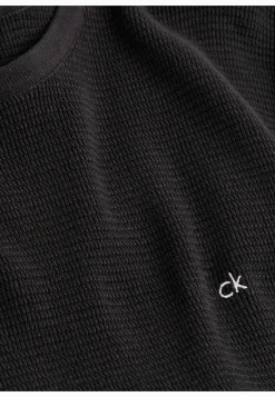 Herren Strickpullover MICRO WAFFLE TEXTURE