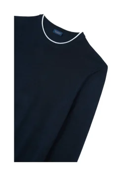 Herren Strickpullover mit Seide