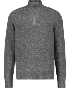 Herren Strickpullover mit Troyer-Kragen DONEGAL