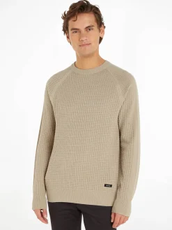 Herren Strickpullover MIX CN SWEATER