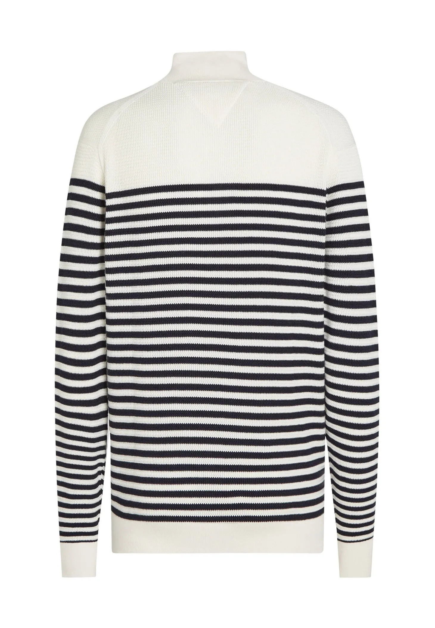 Herren Strickpullover RACKING STRUCTURE ZIP MOCK