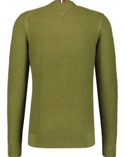 Herren Strickpullover RECTANGULAR STRUCTURE CREW