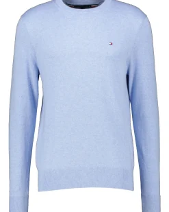 Herren Strickpullover Rundhals Baumwolle/Kaschmir Regular Fit