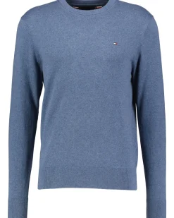 Herren Strickpullover Rundhals Baumwolle/Kaschmir Regular Fit