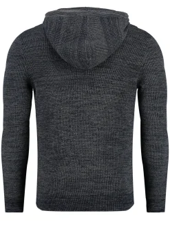 Herren Strickpullover VALLEY mit Kapuze