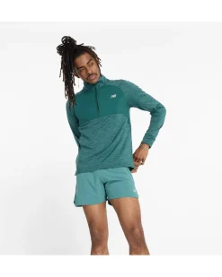 Herren Sweater ATHLETICS HEAT GRID 1/2 ZIP