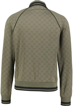 Herren Sweatjacke aus GG Jerseyjacquard