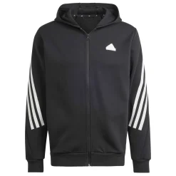 Herren Sweatjacke FUTURE ICONS 3-STREIFEN Regular Fit