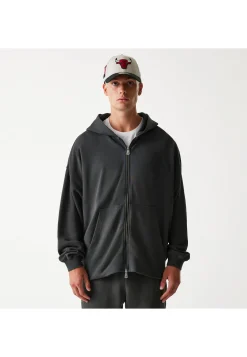 Herren Sweatjacke mit Kapuze NBA WASHED FULL ZIP CHICAGO BULLS
