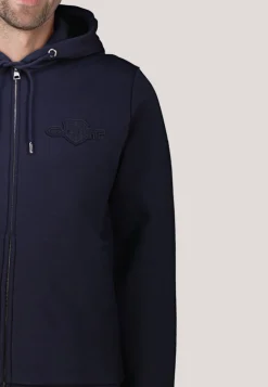 Herren Sweatjacke mit Kapuze TONAL SHIELD