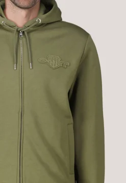 Herren Sweatjacke mit Kapuze TONAL SHIELD