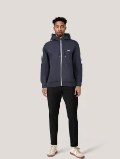 Herren Sweatjacke SAGGYNOS mit Kapuze Regular Fit