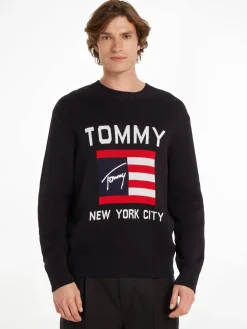 Herren Sweatshirt ATHLETIC FLAG SWEATER Relaxed Fit