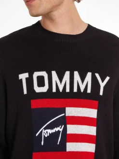 Herren Sweatshirt ATHLETIC FLAG SWEATER Relaxed Fit