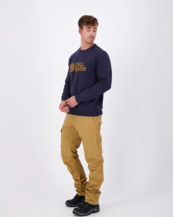 Herren Sweatshirt FJÄLLRÄVEN LOGO SWEATER