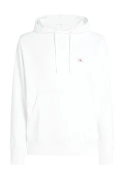 Herren Sweatshirt mit Kapuze WOVEN LABEL HOODIE