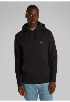 Herren Sweatshirt mit Kapuze WOVEN LABEL HOODIE