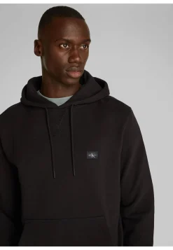 Herren Sweatshirt mit Kapuze WOVEN LABEL HOODIE