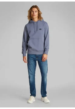Herren Sweatshirt mit Kapuze WOVEN LABEL HOODIE