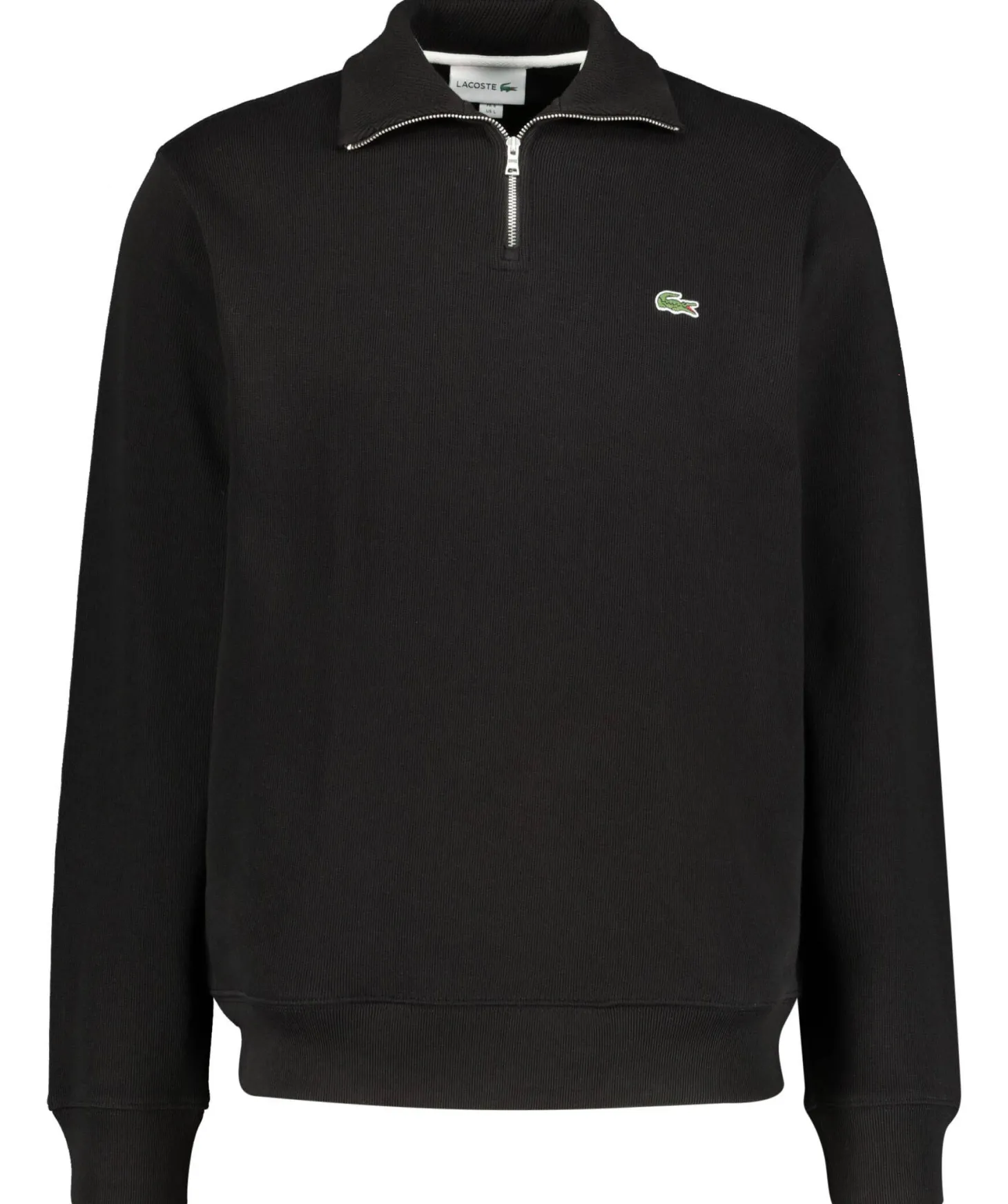 Herren Sweatshirt mit Troyerkragen