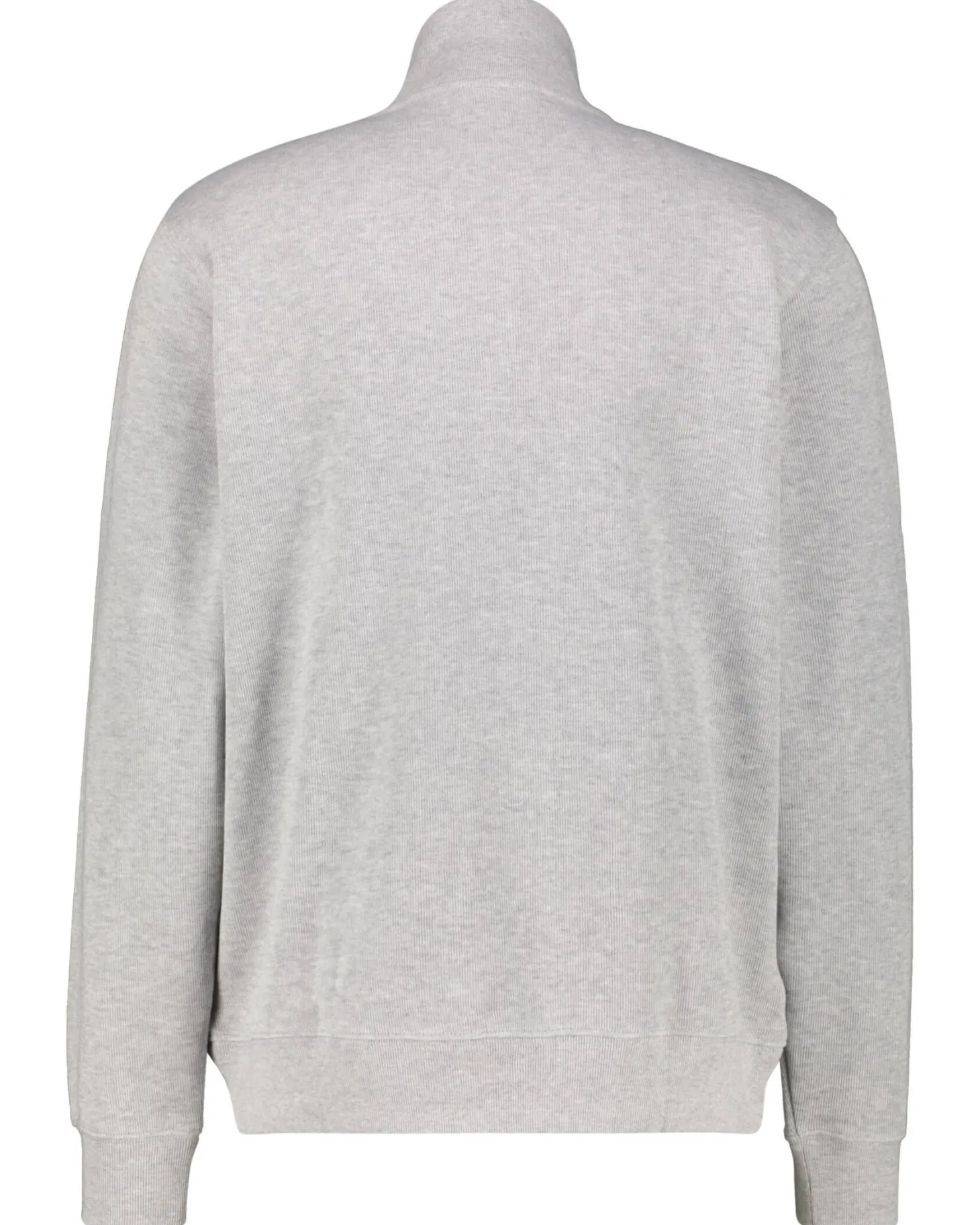 Herren Sweatshirt mit Troyerkragen