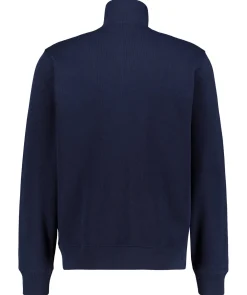 Herren Sweatshirt mit Troyerkragen