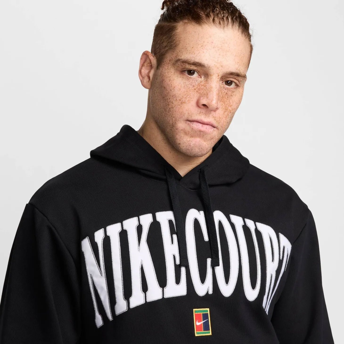 Herren Tennis-Hoodie NIKECOURT HERITAGE