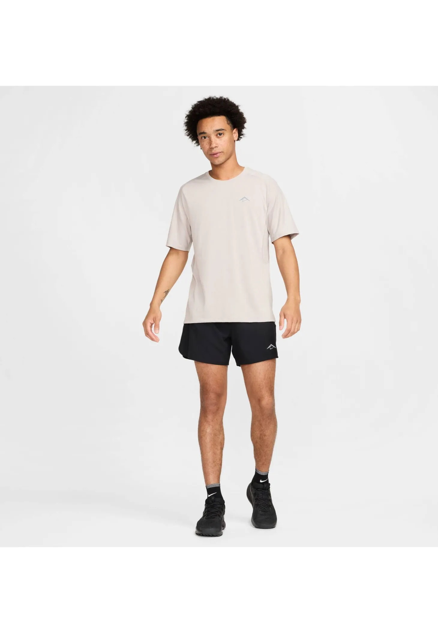 Herren Trailrunning-Shorts mit Innenslip DF ADV TRAIL SECOND SUNRISE 5IN BF SHORT