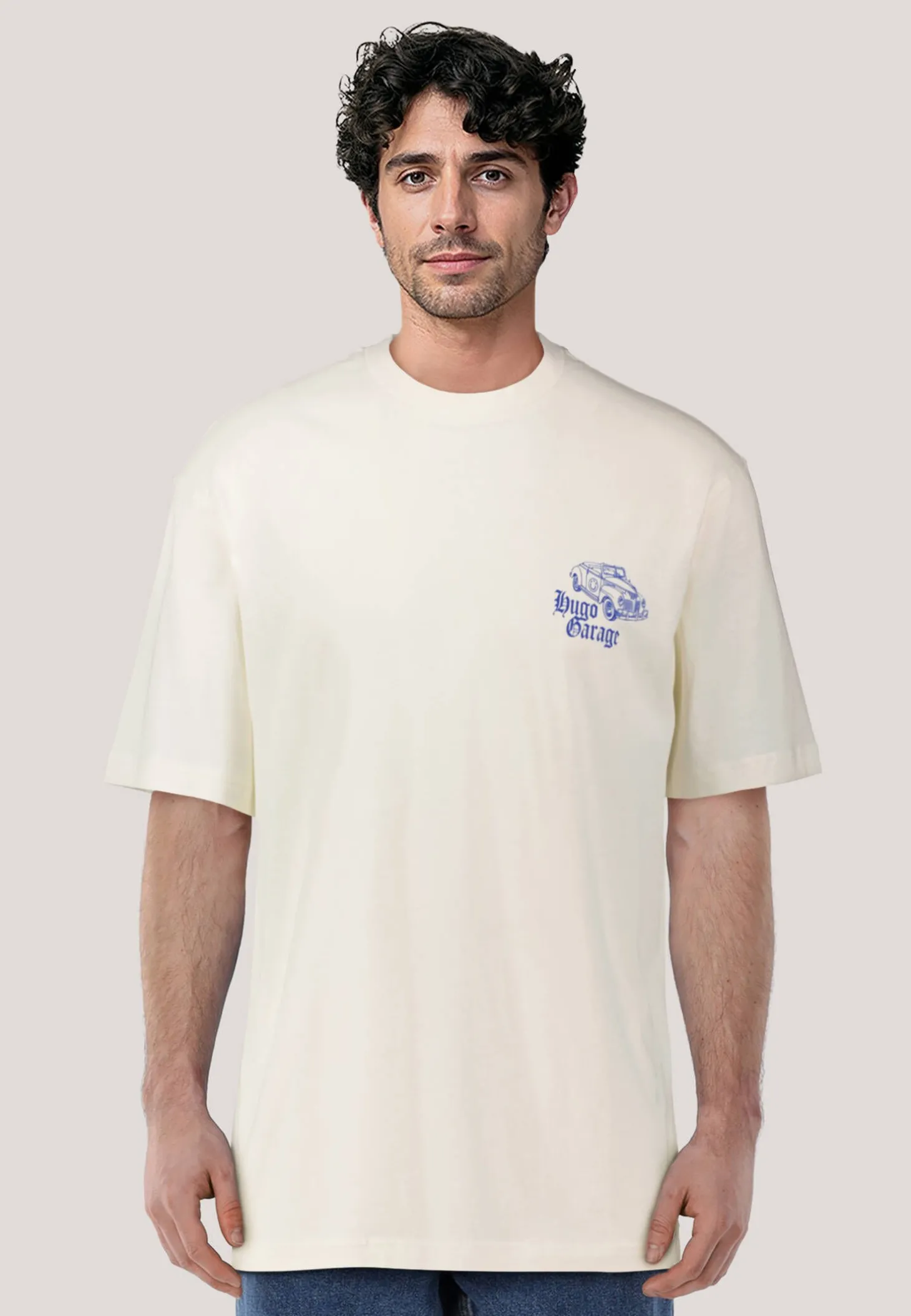 Herren T-Shirt aus Baumwoll-Jersey NATOPU Regular Fit