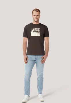 Herren T-Shirt aus Baumwolle TE_WHEEL