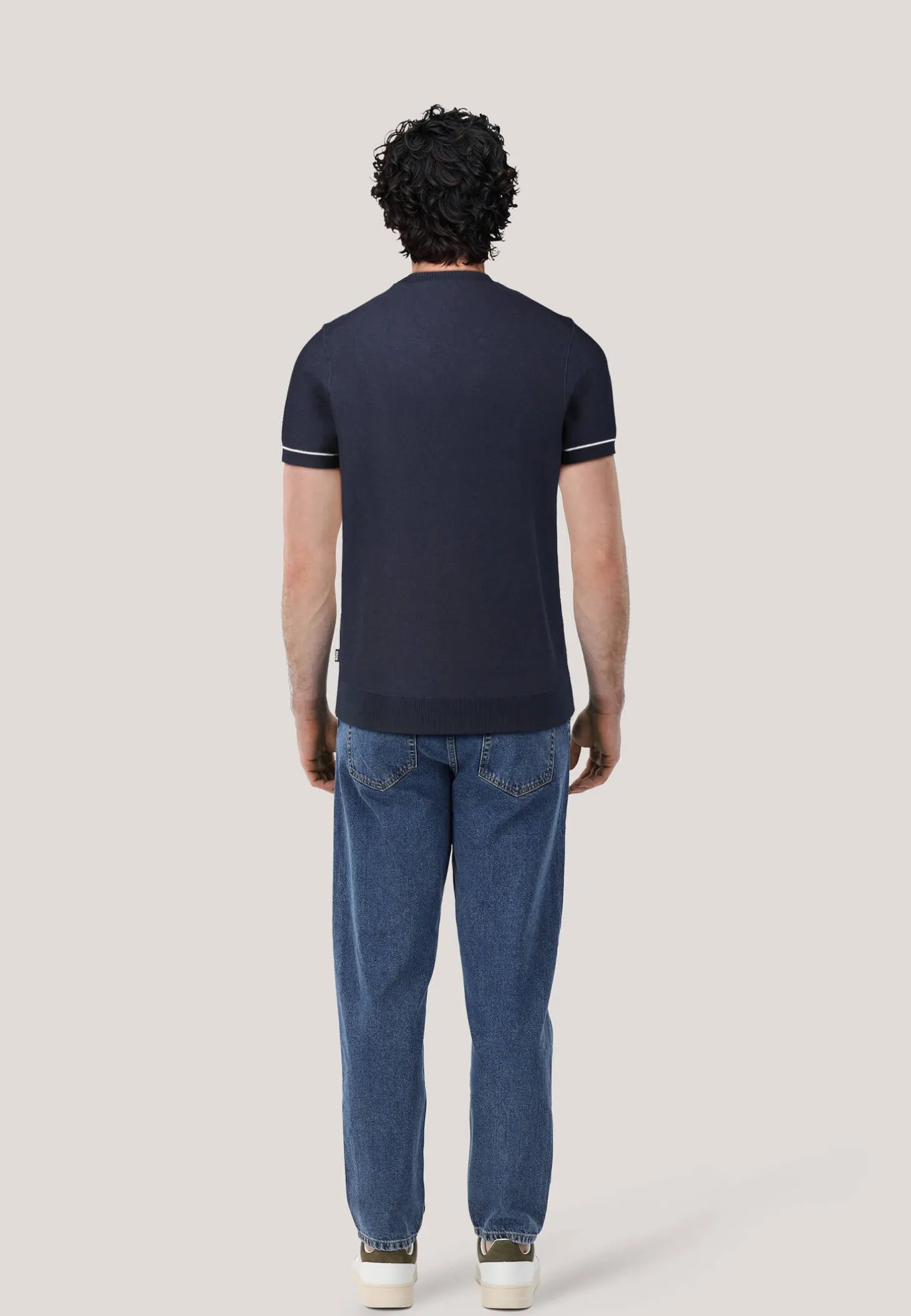 Herren T-Shirt aus Feinstrick H-JIANFRANCO