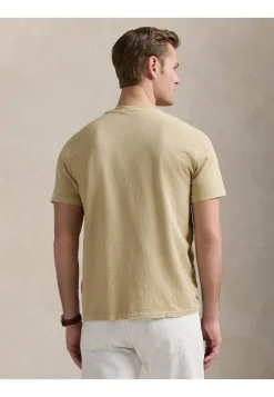 Herren T-Shirt aus Leinenmix