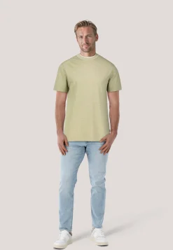 Herren T-Shirt aus Seide und Baumwolle L-TESAR