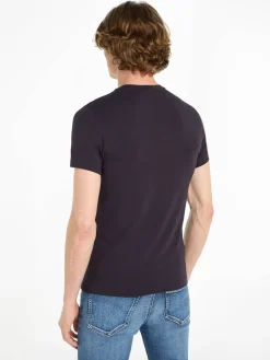 Herren T-Shirt aus Stretch-Jersey Slim Fit