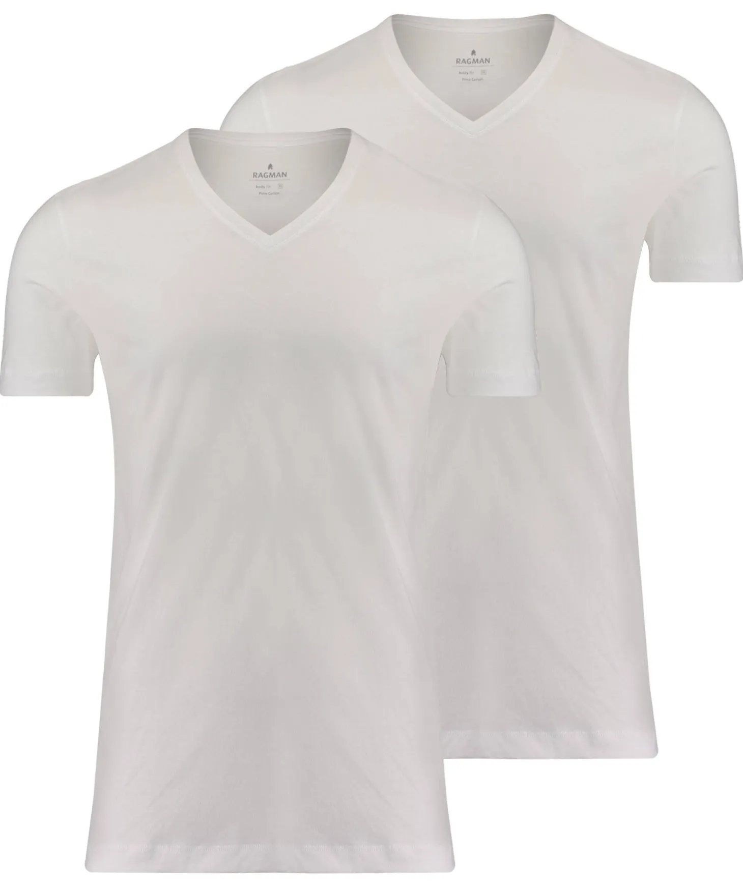 Herren T-Shirt Body Fit Doppelpack