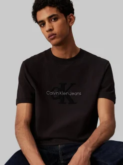 Herren T-Shirt CHENILLE MONOLOGO TEE