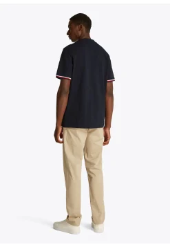 Herren T-Shirt GLOBAL STRIPE CUFF TEE