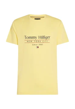 Herren T-Shirt HILFIGER CENTER STACK TEE Regular Fit