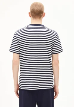 Herren T-Shirt MAARKOS POCKET STRIPES