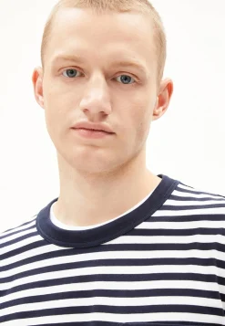 Herren T-Shirt MAARKOS POCKET STRIPES