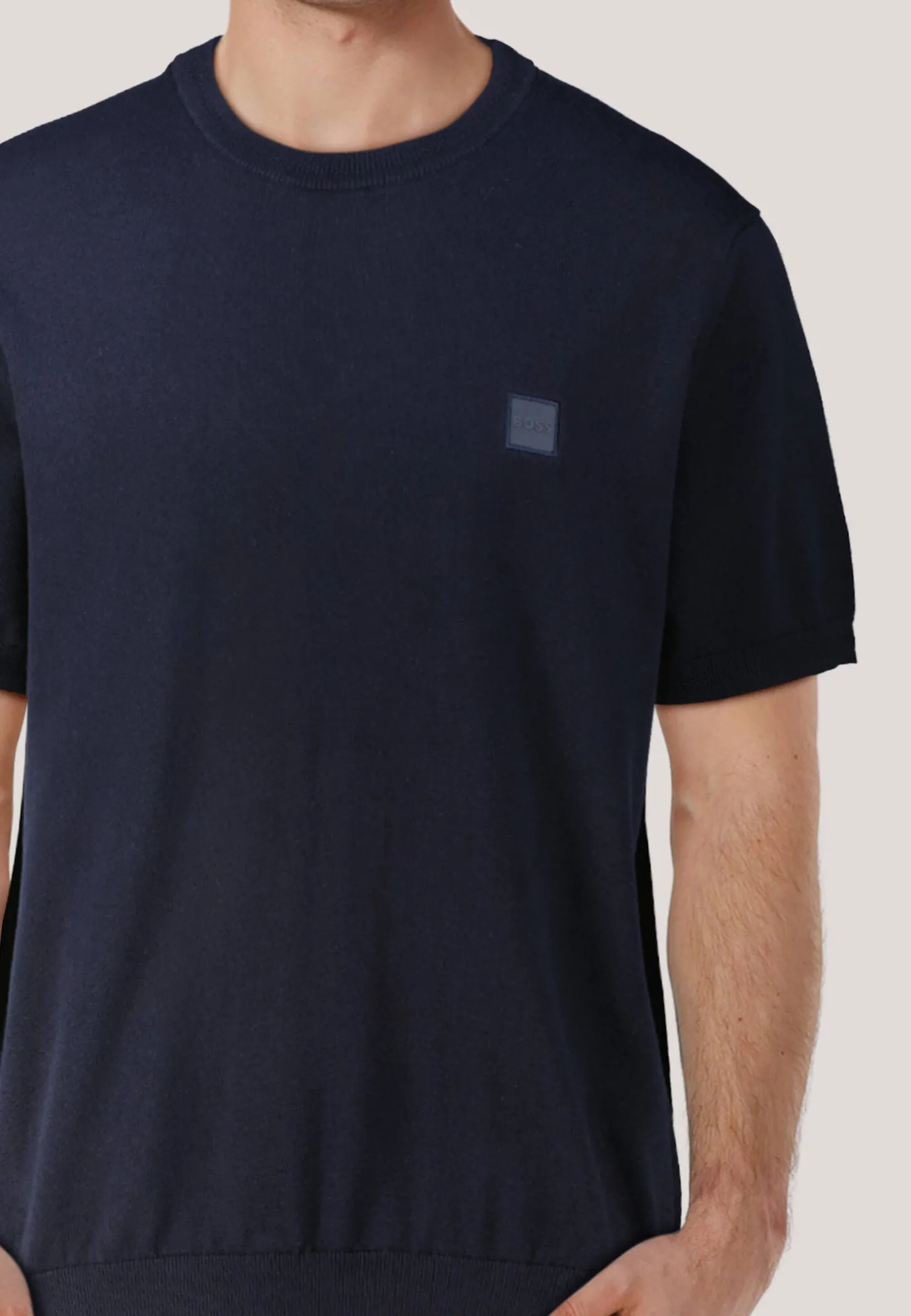 Herren T-Shirt mit Kaschmir Regular Fit