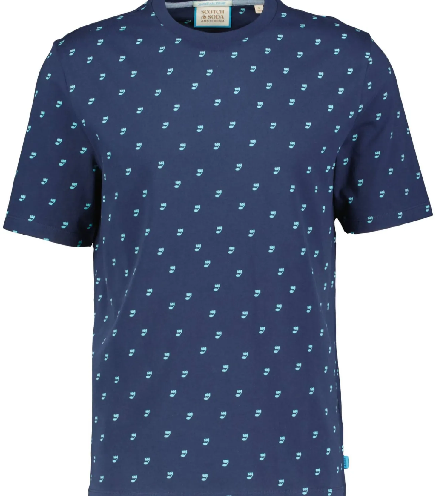Herren T-Shirt MUSICAL NOTE AOP