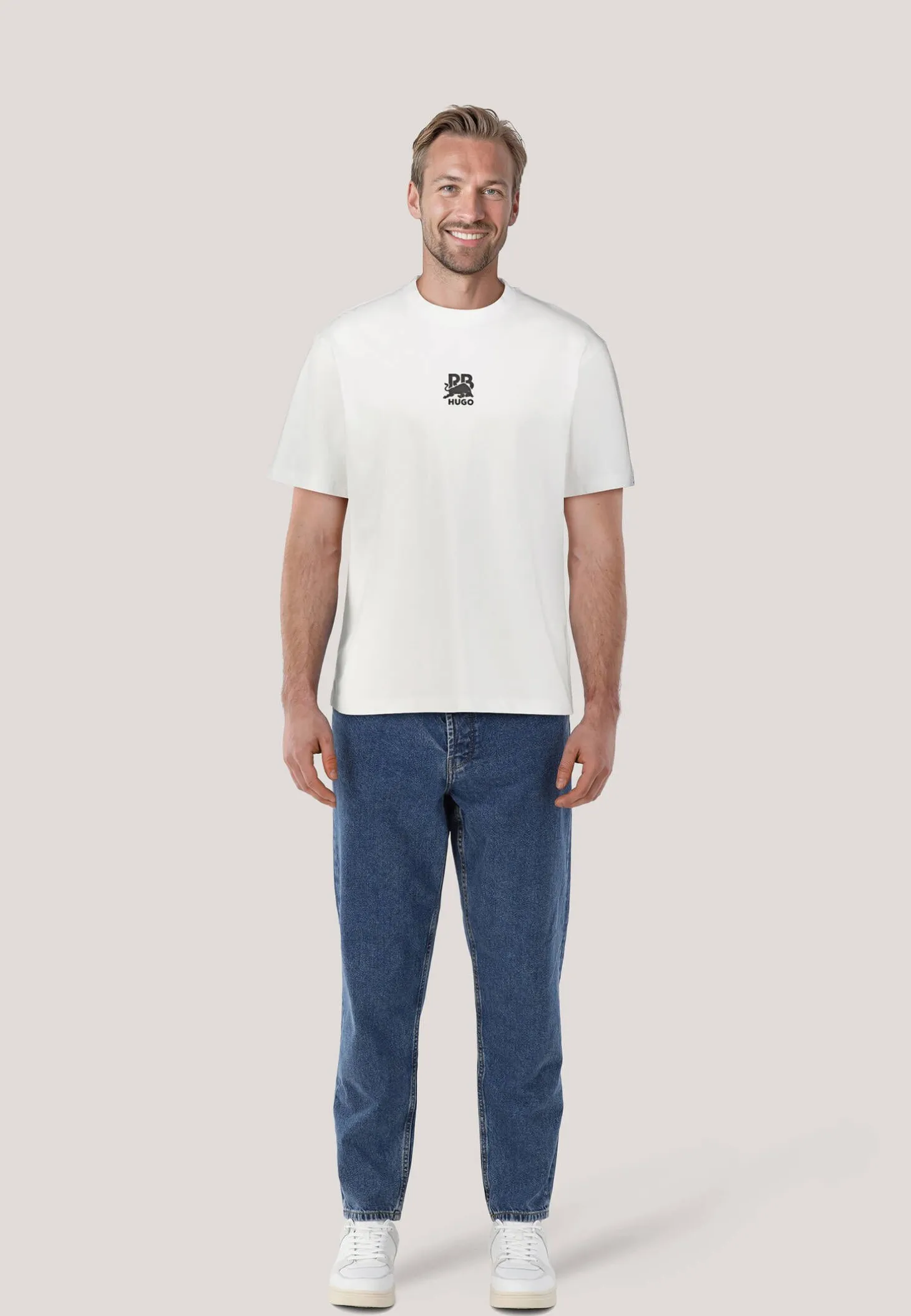 Herren T-Shirt TE_WAFFLE Relaxed Fit